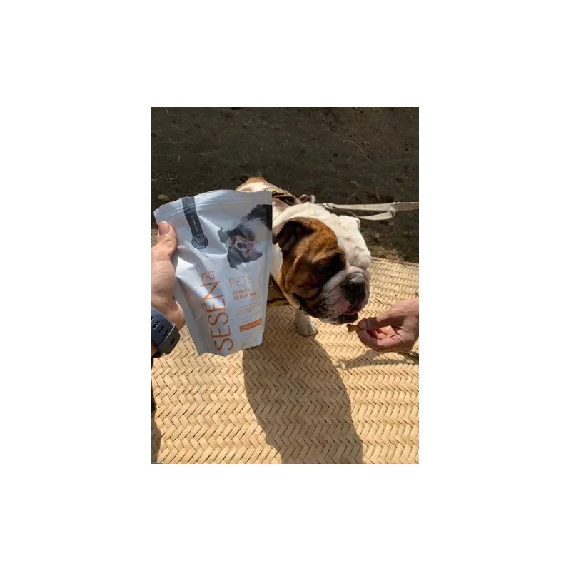 Sesen Pets Snack Colágeno Sabor Bbq, Premios Para Perros
