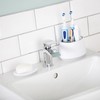 Minky Bathroom Soap Dish, Hand Soap Dish With Raised Ridges,