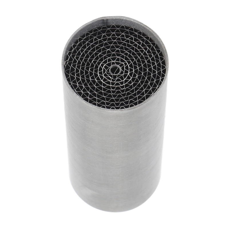 Motorcycle Exhaust Pipe Catalytic Converter, Stainless Steel, Front Middle Exhaust