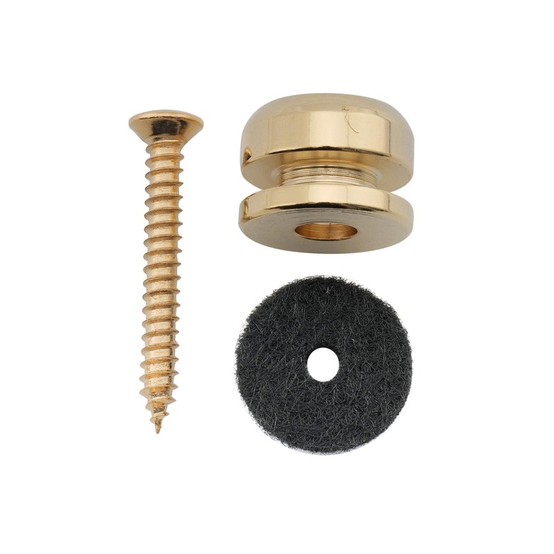 Musiclily Pro 14mm Steel D-Type Strap Buttons End Pins for