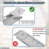 LIEKUMM 67" Motorcycle Ramp 1-Pack, 500 lbs Loading Ramp for