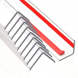 Clear Self-Adhesive Wall Corner Guards Walls Edge Protector & Corner Protectors for Wall, Furniture Corner, Door Easy to Install for Baby Pet Protection (10, 31.5'' X 1.18'')