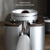Moka Pot Dosing Funnel Aluminum Alloy Magnetic Even Distribution Prevents