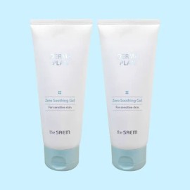 The Saem Derma Plan Zero Soothing Gel 200ml (2 packs) / 더샘 더마 플랜 제로 수딩 젤 200ml 2개 묶음
