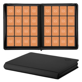 Premium Card Binder 16 Pocket,Trading Card Binder Holds up to 1000+Cards Sturdy Card Collection Album, Card Holder Folders for MTG, TCG, Game Cards & Sports Cards