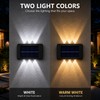 Solar Wall Lights for Outdoor Lighting – Up & Down