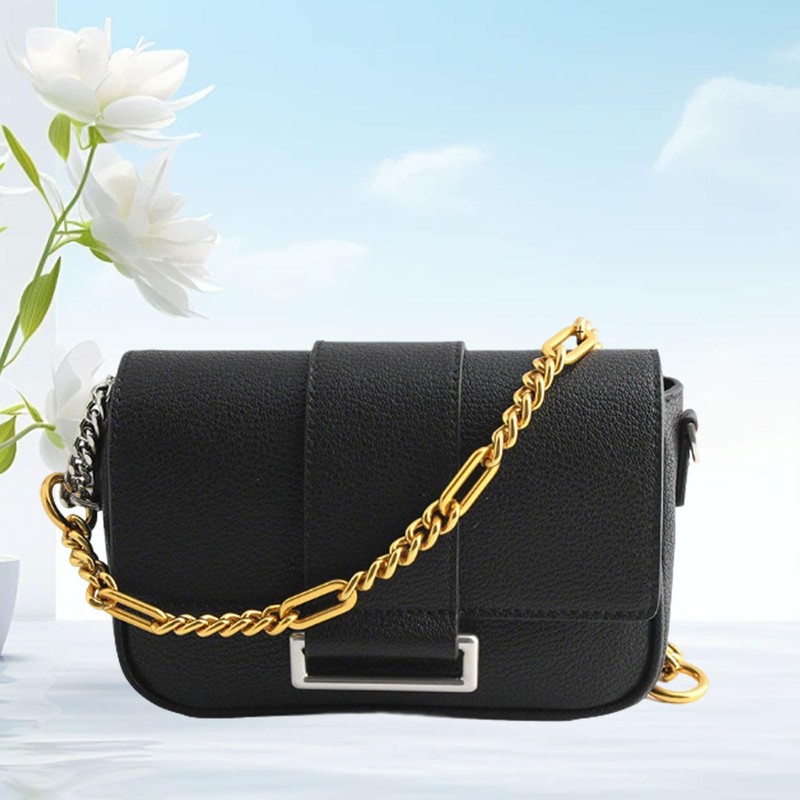 LSBDJDL Cute Gold Wallet Chain Keychains Purse Charms Handbag Charms