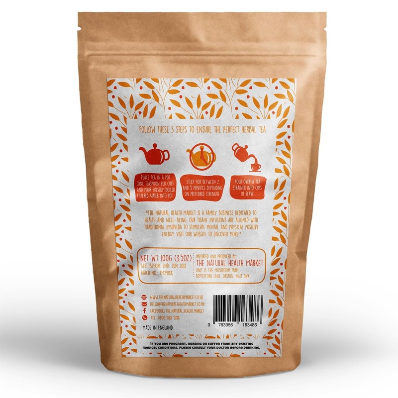 Natural Rooibos Loose Leaf Tea 100g • by The Natural