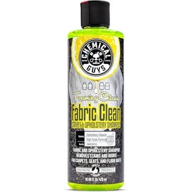 Chemical Guys Foaming Citrus Fabric Clean Carpet & Upholstery Cleaner (Car Carpets, Seats & Floor Mats), Safe for Cars, Home, Office, & More, 32 fl oz, Citrus Scent - CWS20332