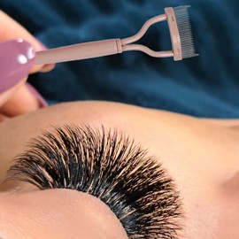 Eyelash Separator,Eyelash Definer Mascara Comb - Eyelash Definer Mascara Comb, Mascara Applicator, Eye Lash Separator, Professional Eye Makeup Tools for Women