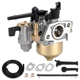 XIKOBY 596079 Carburetor Carb Kit Compatible with Brigs and Straton CR950 CR750 208cc 163cc 6HP 5HP Engine MTD Craftsman Troy-Bilt Lawn Mower Pressure Washer Tiller Parts 596080 592864 13R232 130G32