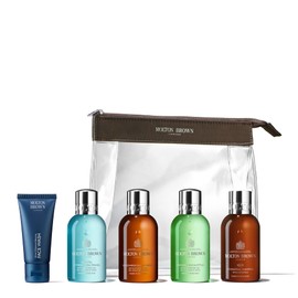 Molton Brown The Refreshed Adventurer Body & Hair Carry-On Bag Premium Beauty Gel Cypress