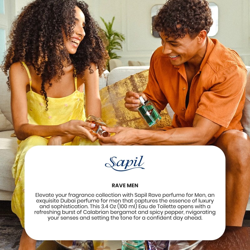 Sapil Rave Eau de Parfum for Women â€“ 100ml Fruity