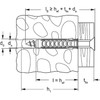 fischer 524826 Expansion Dowel 10 x 50 S K, Contents: