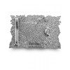 Fenrir Wolf Zoomorphic Kilt Belt Buckle - Color: Pewter