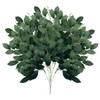 10PCS Simulation Plant Leaves Realistic Artificial Branches for Flower Arrangement