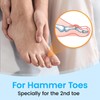 Hammer Toe Straightener 3 Pieces Broken Toe Wraps Toe Breace
