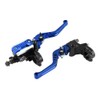 1 Pair Adjustable Break and Clutch Levers, 7/8" Universal Motorcycle