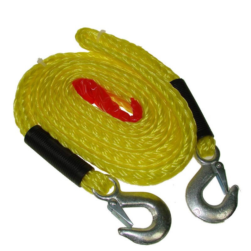 Maypole Heavy Duty 3.5m Tow Rope 4000kgs with Forged Hooks,
