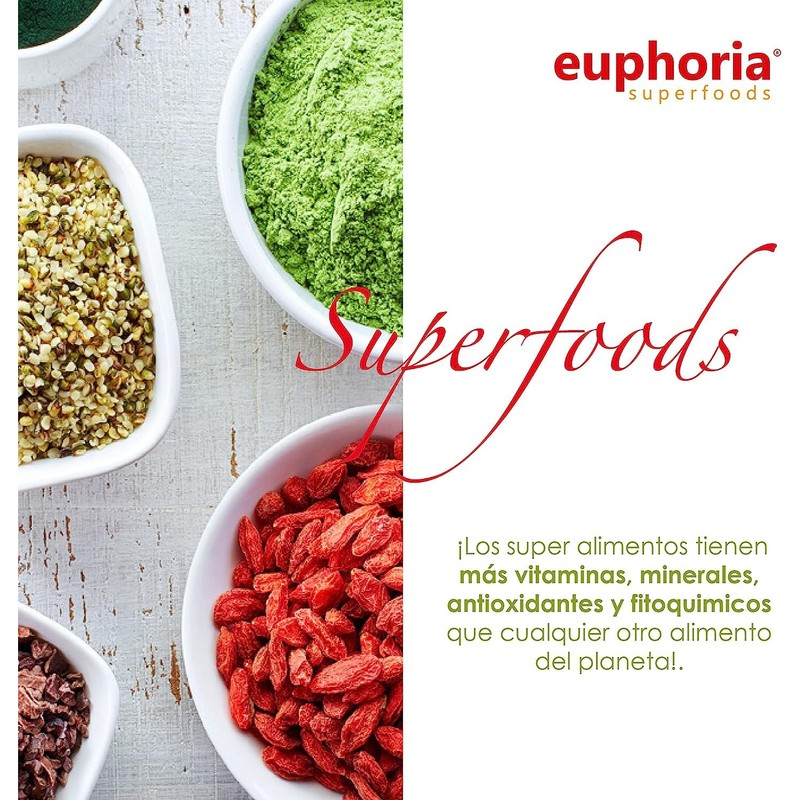 Euphoria Superfoods Lúcuma Orgánica en Polvo 150 g