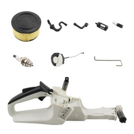 Fuel Tank Assembly Rear Handle Fuel Tank Trigger Assembly Comes with All Accessories Compatible with MS251 MS231 Chainsaw Replace 1143 350 0825