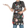 VAMSII Mexico Trip Gift Mexico Grilling Apron Mexico Bachelorette Party
