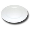 Uncup Bread Plate, White, Made in Italy, Approx. φ6.6 x