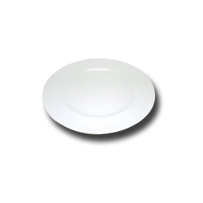 Uncup Bread Plate, White, Made in Italy, Approx. φ6.6 x