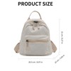 Mayoii Canvas Mini Backpack Small Backpacks for Women Small Rucksack
