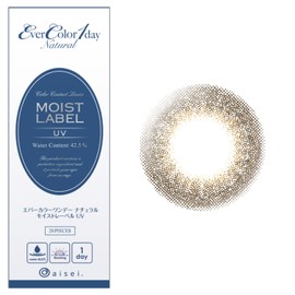 エバーカラー エバーカラーワンデーモイストレーベルUV ブラウンマリアージュ -0.50 20枚入り