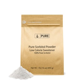 Sorbitol Powder (1 lb) Low Calorie Sweetener, Sugar-Substitute, Thickening Agent