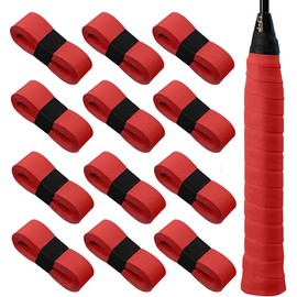 12 Piezas Overgrip Padel y Tenis, Grip Raqueta Tenis, Absorbente de Sudor, Antideslizante, Agarre Reforzado, para Raquetas de Tenis, Pádel, Bádminton y Squash