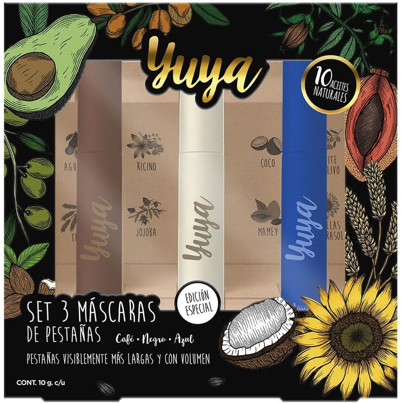 Yuya - Rimel - Mascara de pestañas - 10 aceites