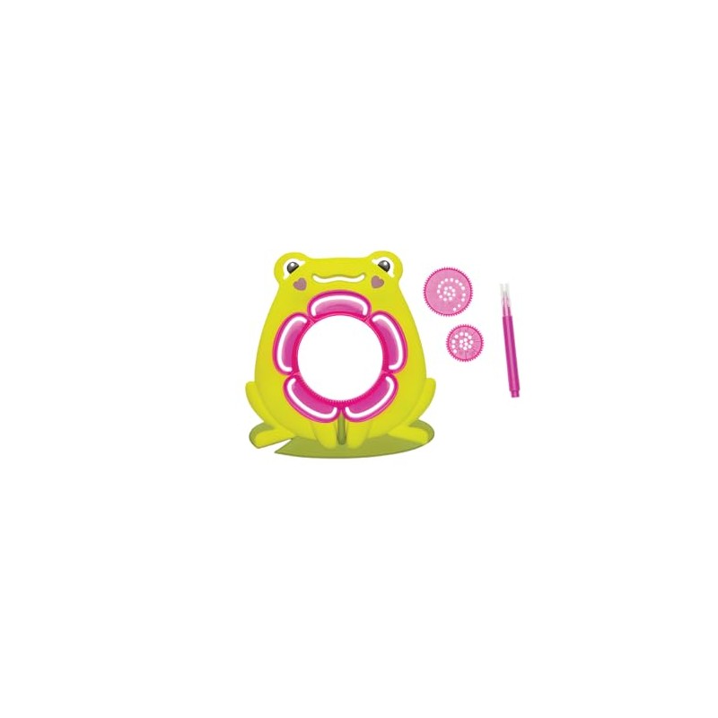 Playmonster 24321 Spirograph Doodle Pals-Frog, Multi, One Size