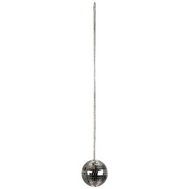 Boland 00710 - Disco Ball Pendant Necklace Silver