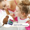 Techbrighten 2 PCS Pooping Dog Butt Toothpaste Topper, Hilarious Golden