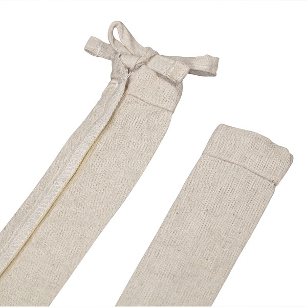 Aspen Creative 15003-12, 4' Wheat Burlap Texture Fabric Cord &