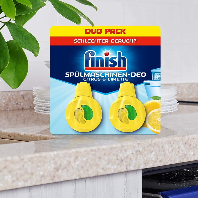 Finish - Finish Duplo Lemon Dishwasher Freshener