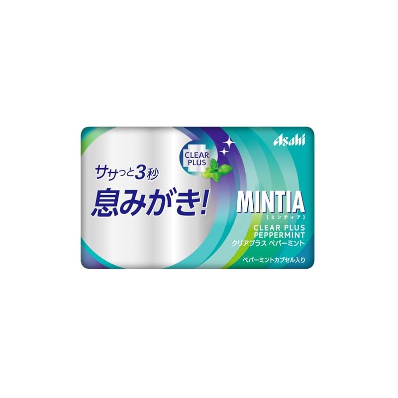 Asahi Group Mintia Clear Plus Peppermint 50 Tablets x 10