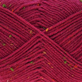 King Cole 2033324 Big Value Tweed DK Raspberry Yarn - 290M, 100g