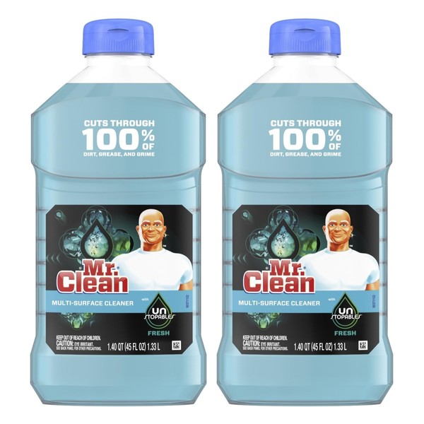 Mr. Clean with Unstopables Fresh Scent Multi-Surface Cleaner, 90 Fl