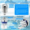 4 Pack Water Float Valve,304 Stainless Steel Automatic Water Float