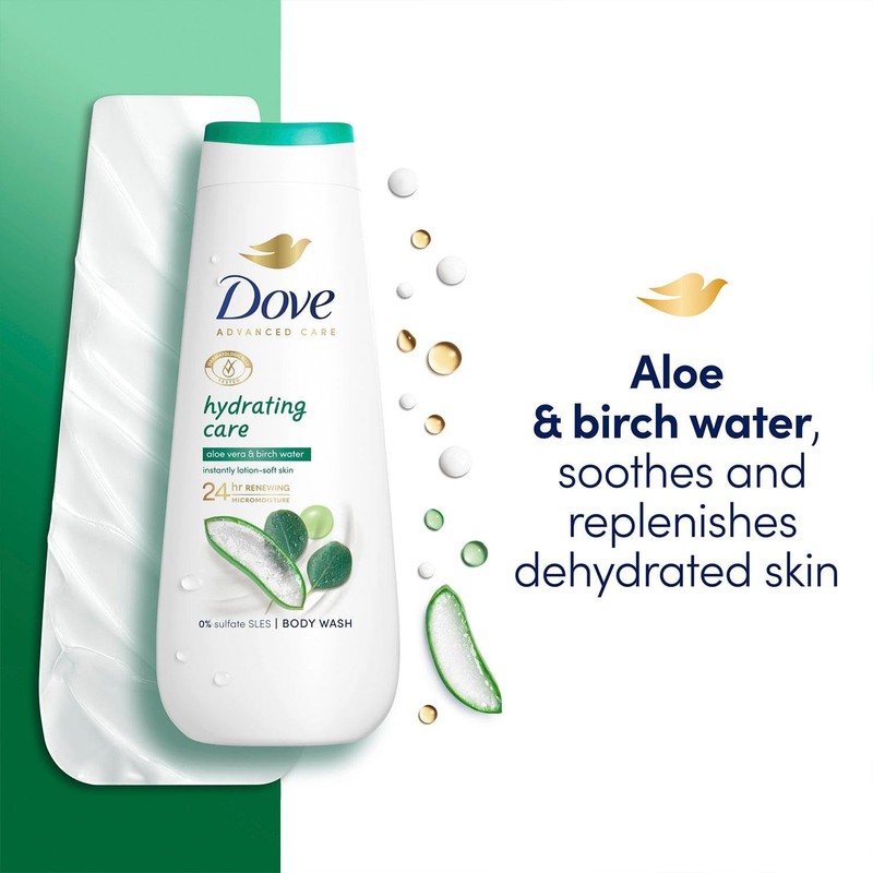 Dove Advanced Care Sulphate Free Body Wash for Women Made