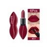 Cmaadu 6 Labiales Mate Fáciles De Aplicar Y Humectantes