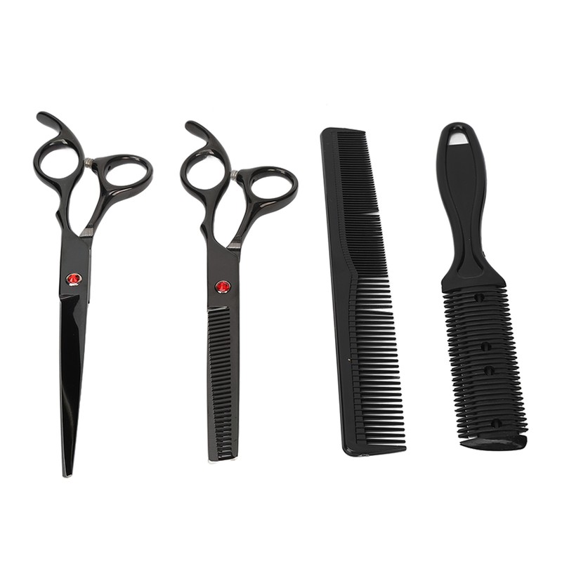 Hair Cutting Scissors Set with Straight Shear and Thinning Shear