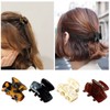 Small Hair Clips Mini Hair Claws for Women Girls，4 Pcs