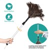 26-50 inch Ostrich Feather Retractable dust Collector, Anti-Static Flexible Head,