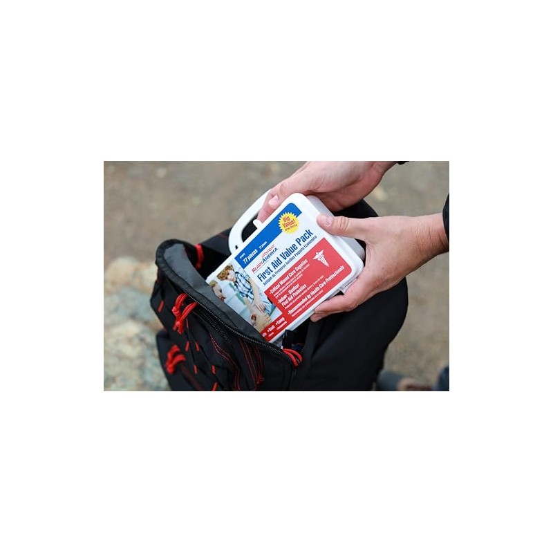 Ready America 74012 First Aid Value Pack, 77-Piece