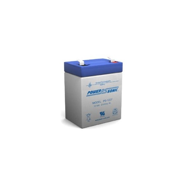 Power-Sonic PS-1227 | Rechargeable SLA Battery 12v 2.9ah (Qty of 2)