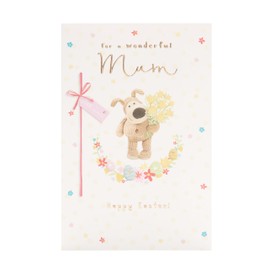 Boofle Mum Happy Easter Daffodil Blooms Easter Card Cute Greeting Card